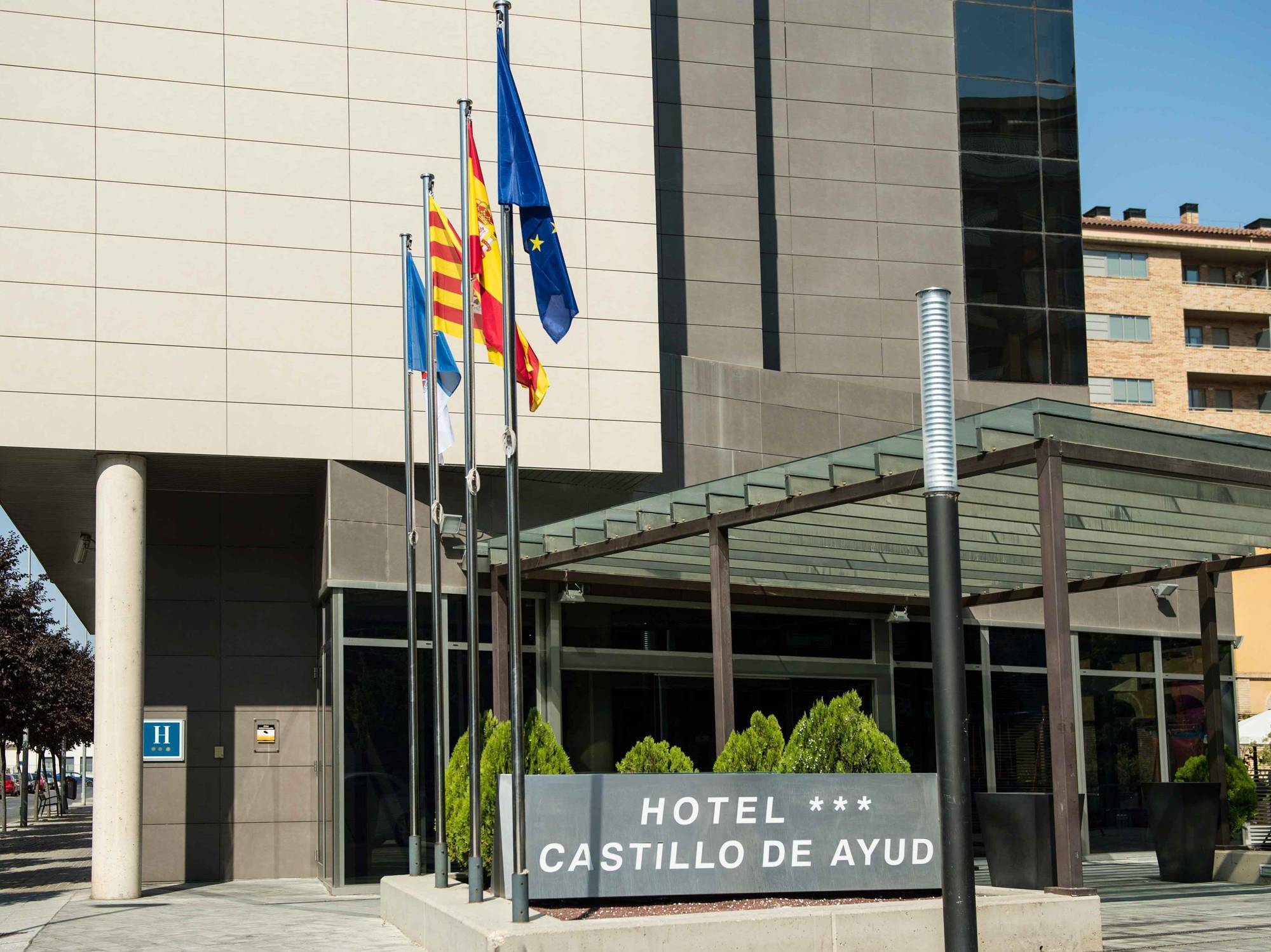 Globales Castillo De Ayud Calatayud Eksteriør billede
